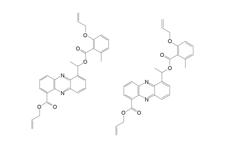 (+/-)-6-[1-(2-ALLYLOXY-6-METHYL-BENZYLOXY)-ETHYL]-PHENAZINE-1-CARBOXYLIC-ACID-ALLYLESTER