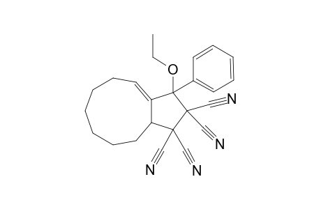 12-ethoxy-12-phenyl-10,10,11,11-tetracyanobicyclo[7.3.0]dodec-1-ene / isomer 1