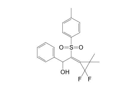 (2E)-2-(2,2-difluoro-3,3-dimethyl-cyclopropylidene)-1-phenyl-2-(p-tolylsulfonyl)ethanol
