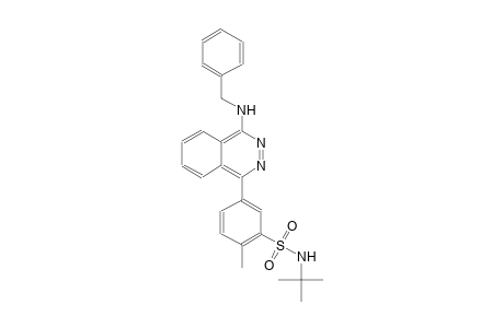 5-[4-(benzylamino)-1-phthalazinyl]-N-(tert-butyl)-2-methylbenzenesulfonamide