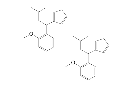 1-[1-(CYCLOPENTA-1,4-DIEN-1-YL)-3-METHYLBUTYL]-2-METHOXYBENZENE;TAUTOMER-2