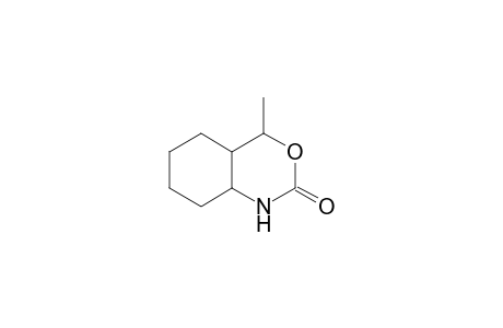 Benzo[d][1,3]-oxazin-2-one, perhydro-4-methyl-