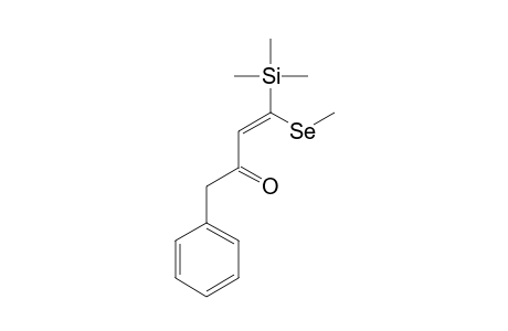 (Z)-1-METHYLSELENENYL-3-OXO-4-PHENYL-1-TRIMETHYLSILYL-1-BUTENE
