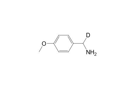 p-Methoxybenzylamine-.alpha.-D1