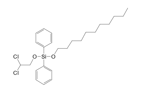 Silane, diphenyl(2,2-dichloroethoxy)undecyloxy-