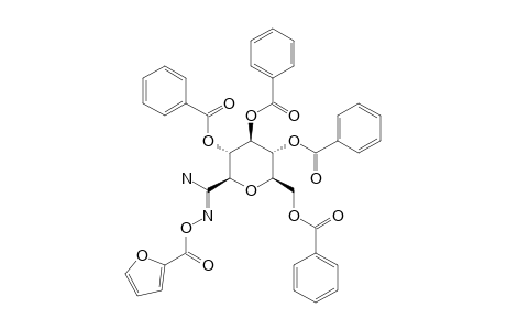 O-(2-FUROYL)-C-(2,3,4,6-TETRA-O-BENZOYL-BETA-D-GLUCOPYRANOSYL)-FORMAMIDOXIME