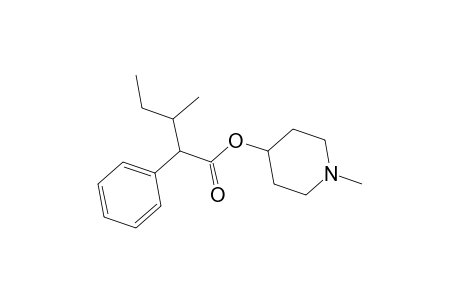 1-Methyl-4-piperidinyl 3-methyl-2-phenylpentanoate