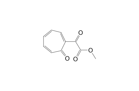 Methyl (2-troponyl)glyoxalate