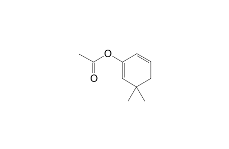 3,3-dimethylcyclohexa-1,5-dien-1-yl acetate