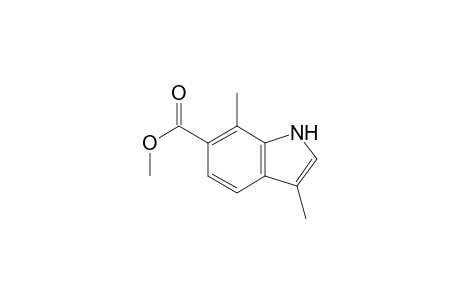 Methyl 3,7-dimethyl-1H-indole-6-carboxylate