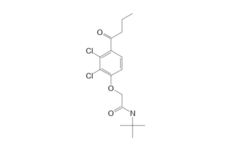 N-TERT.-BUTYL-2-(4-BUTYRYL-2,3-DICHLORO-PHENOXY)-ACETAMIDE