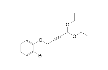 1-Bromo-2-[(4',4'-diethoxybut-2'-ynyl)oxy]benzene