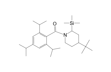 Piperidine, 4-(1,1-dimethylethyl)-2-(trimethylsilyl)-1-[2,4,6-tris(1-methylethyl) benzoyl]-