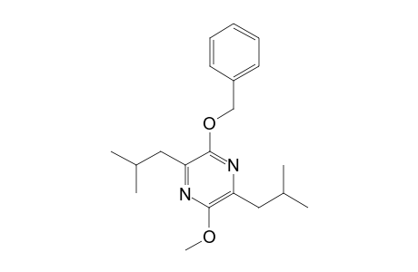 2-BENZYLOXY-3,6-DIISOBUTYL-5-METHOXYPYRAZINE