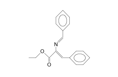 3-Ethoxycarbonyl-1,4-diphenyl-2-aza-buta-1,3-diene