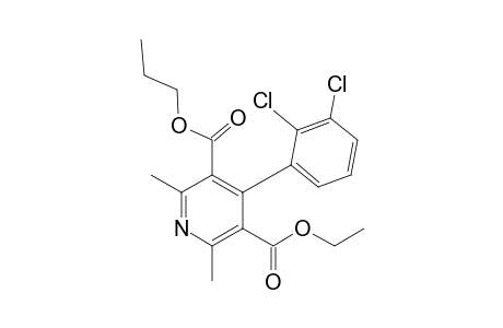 Propyl 4-(2',3'-dichlorophenyl)-5-ethoxycarbonyl-2,6-dimethylpyridine-3-carboxylate