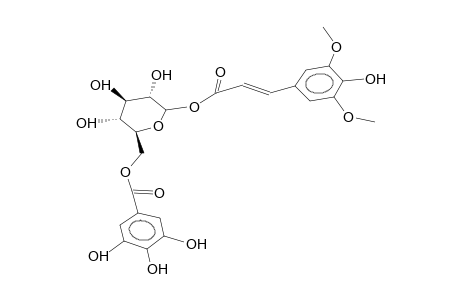 1'-O-SINAPOYL-6'-O-GALLOYL-beta-D-GLUCOPYRANOSE