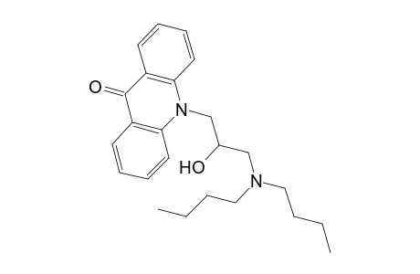 10-[3-(dibutylamino)-2-hydroxy-propyl]acridin-9-one