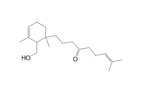 2-(hydroxymethyl)-1,3-dimethyl-1-(4-oxo-8-methyl-7-nonenyl)-3-cyclohexene