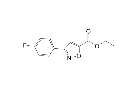 Ethyl 3-(4-Fluorophenyl)isoxazole-5-carboxylate