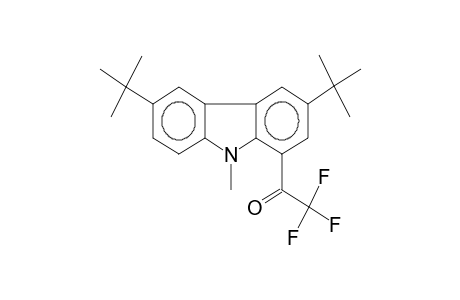 1-trifluoroacetyl-3,6-di-tert-butyl-9-methyl-9H-carbazole