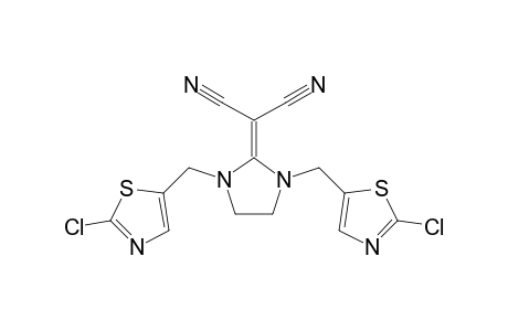 1,3-Bis(2-chlorothiazol-5-ylmethyl)-2-(biscyanomethylidene)imidazolidine