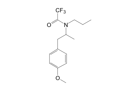 4-Methoxypropylamphetamine TFA Derivative