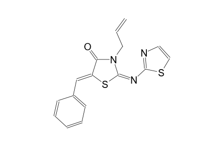 (2E,5Z)-3-allyl-5-benzylidene-2-(1,3-thiazol-2-ylimino)-1,3-thiazolidin-4-one