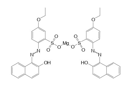 4-Ethoxyaniline-2-sulfonacid->2-naphthol/Mg salt