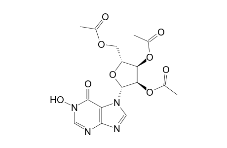 Inosine, 1-hydroxy-, 2',3',5'-triacetate