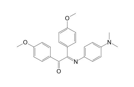 1,2-Bis(p-Methoxyphenyl)-2-[4-(N',N'-dimethylamino)phenyl]iminoethanone