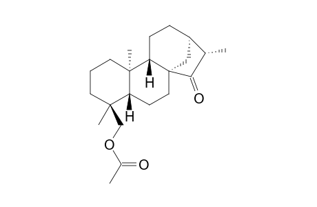 15-Oxo-ent-(16S)-kauran-18-yl acetate