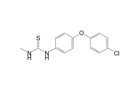 1-[p-(p-chlorophenoxy)phenyl]-3-methyl-2-thiourea