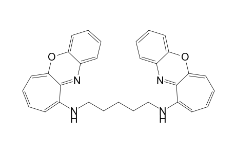 N,N'-Bis(benzo[b]cyclohept[e][1,4]oxazin-10-yl)-1,5-pentanediamine