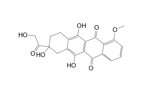5,12-Naphthacenedione, 7,8,9,10-tetrahydro-6,8,11-trihydroxy-8-(hydroxyacetyl)-1-methoxy-, (R)-