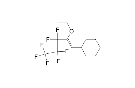 (Z)-1,1,1,2,2,3,3-Heptafluoro-5-cyclohexyl-4-ethoxy-4-pentene