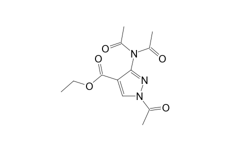 ETHYL-1-ACETYL-3-(BISACETYL)-AMINO-1H-PYRAZOLE-4-CARBOXYLATE