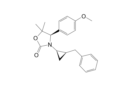 (R)-3-[(1R,2S)-2-Benzylcyclopropyl]-4-(4-methoxyphenyl)-5,5-dimethyloxazolidin-2-one