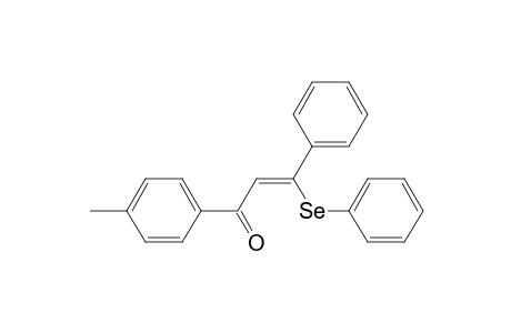 (Z)-3-Phenyl-3-phenylseleno-1-(4-methylphenyl)-prop-2-en-1-one
