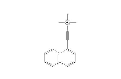 1-(1-Naphthyl)-2-(trimethylsilyl)acetylene