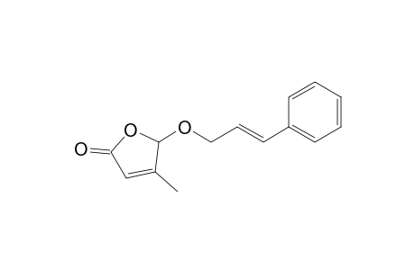 2-[(E)-cinnamyl]oxy-3-methyl-2H-furan-5-one