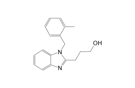 1H-benzimidazole-2-propanol, 1-[(2-methylphenyl)methyl]-