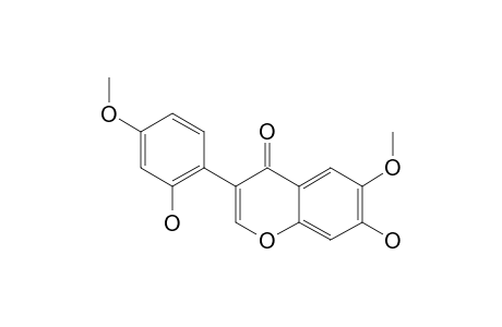 6,4'-Dimethoxy-7,2'-dihydroxyisoflavone
