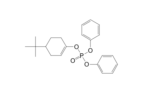 Phosphoric acid, 4-(1,1-dimethylethyl)-1-cyclohexen-1-yl diphenyl ester