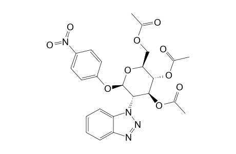 1-(PARA-NITROPHENYL-3,4,6-TRI-O-ACETYL-2-DEOXY-BETA-D-GLUCOSID-2-YL)-1H-BENZO-[D]-[1,2,3]-TRIAZOLE