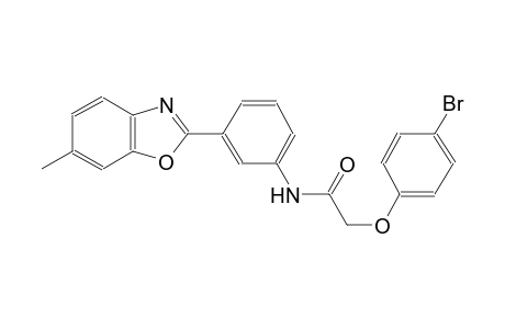 acetamide, 2-(4-bromophenoxy)-N-[3-(6-methyl-2-benzoxazolyl)phenyl]-