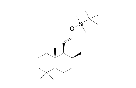 8S-12-tert-Butyldimethylsilyloxy-13,14,15,16-tetranorlabdan-11E-ene