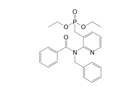 Diethyl [(N-benzoyl-N-benzyl)aminopyrid-3-yl]methylphosphonate