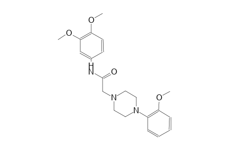 1-piperazineacetamide, N-(3,4-dimethoxyphenyl)-4-(2-methoxyphenyl)-