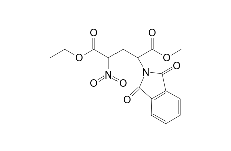 1-O-ethyl 5-O-methyl 4-(1,3-dioxoisoindol-2-yl)-2-nitropentanedioate